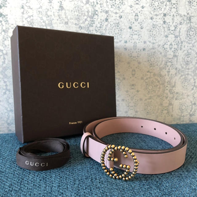 Gucci(グッチ)のグッチ ベルト ピンク レディースのファッション小物(ベルト)の商品写真