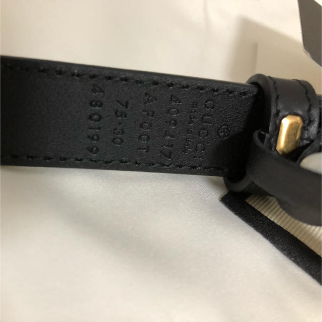 Gucci(グッチ)の【saki様専用】ベルト幅2.0cm グッチ GG レザー ベルト バックル付き レディースのファッション小物(ベルト)の商品写真