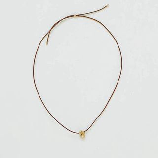 トゥデイフル(TODAYFUL)の完売♡leather petit necklace♡(ネックレス)