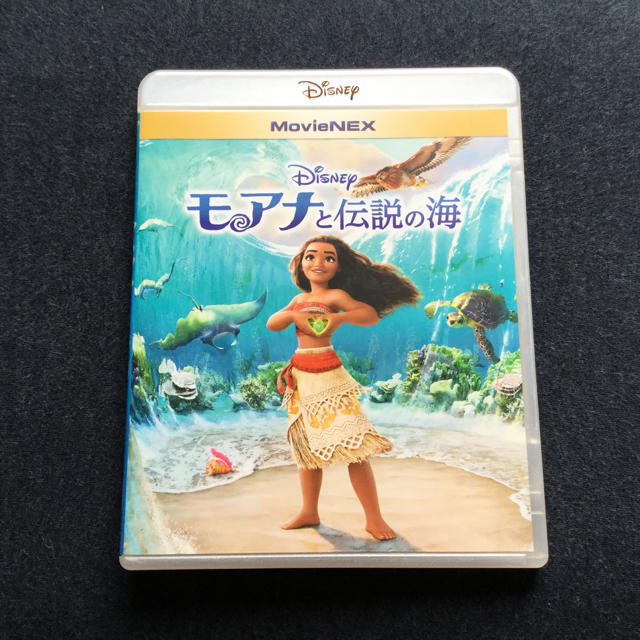 Disney(ディズニー)のモアナと伝説の海 ブルーレイ エンタメ/ホビーのDVD/ブルーレイ(キッズ/ファミリー)の商品写真