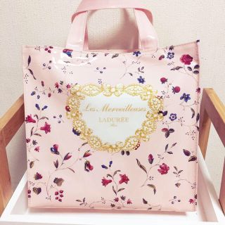 レメルヴェイユーズラデュレ(Les Merveilleuses LADUREE)のノベルティー 💓 バッグ(ハンドバッグ)