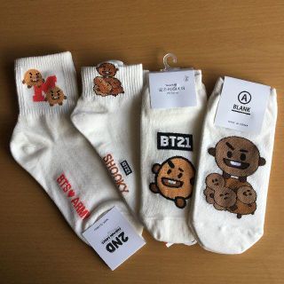 ボウダンショウネンダン(防弾少年団(BTS))のBT21 SHOOKY 靴下 その②(ソックス)