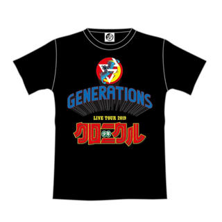 ジェネレーションズ(GENERATIONS)の【少年クロニクル 】ツアーTシャツ☆ BLACK  サイズS(ミュージシャン)