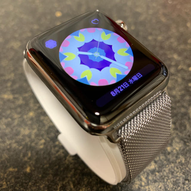 ステンレススチール apple watch series2 42mm