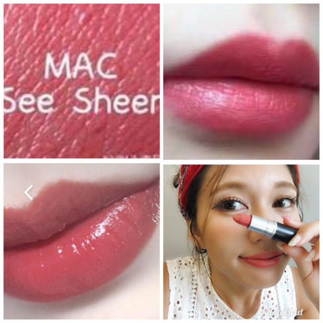 MAC(マック)のY&S様専用 シーシアー トープ コスメ/美容のベースメイク/化粧品(口紅)の商品写真