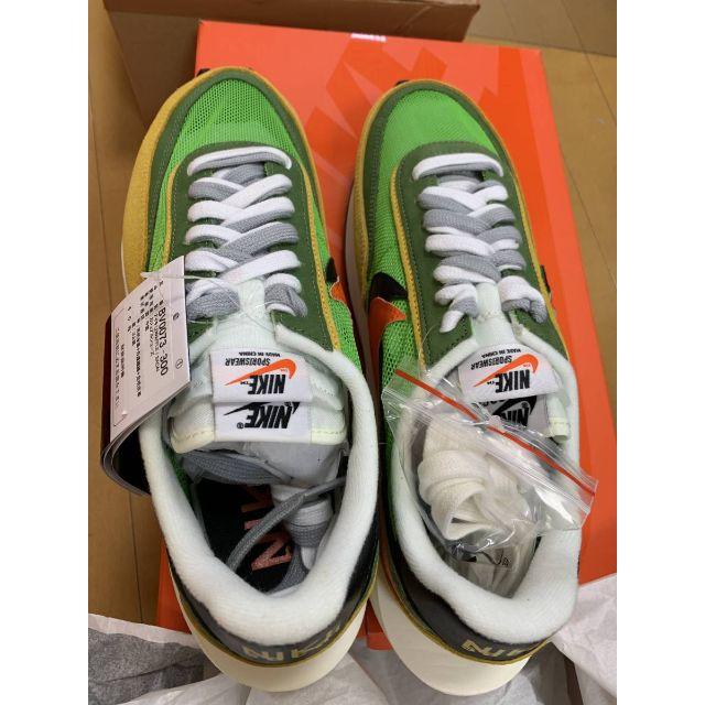 2022正規激安】 NIKE US10 28cm - NIKE x GREEN LDWAFFLE SACAI