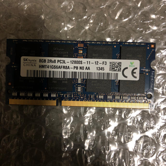 PC3L-12800S(DDR3-1600)  8GB ほかスマホ/家電/カメラ