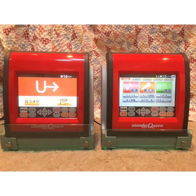 ツヨシ様専用 UGANAVI Queen(カラオケ機器)2台セット 充電器付き ツヨシ様専用 UGANAVI Queen(カラオケ機器)2台セット 充電器付き