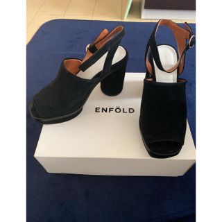 エンフォルド(ENFOLD)の☆ENFOLD エンフォルド スエード レザー サンダル☆(サンダル)