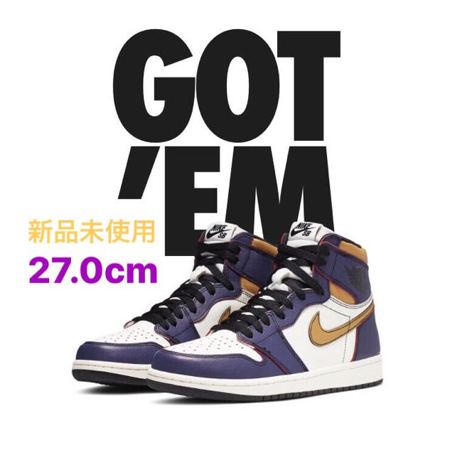 NIKE(ナイキ)のAir Jordan 1 Retro High SB La To Chicago メンズの靴/シューズ(スニーカー)の商品写真