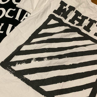 オフホワイト(OFF-WHITE)のオフホワイト(Tシャツ/カットソー(七分/長袖))