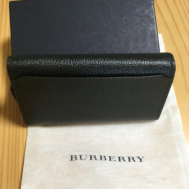 【ーですので】 BURBERRY - 正規品 未使用自宅保管 BURBERRY 小銭入れ付き本革5連キーケースの通販 by うんぜんぱん's shop|バーバリーならラクマ きもこず