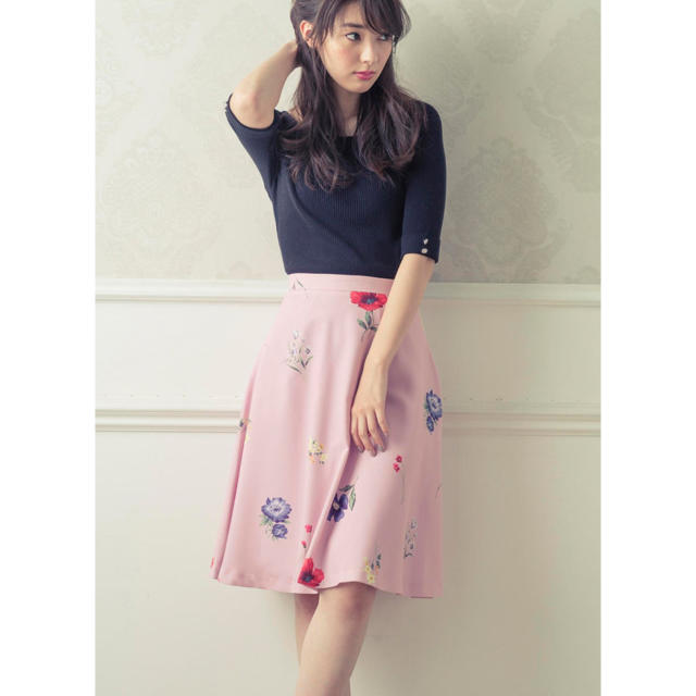 MISCH MASCH(ミッシュマッシュ)のミッシュマッシュ♡クラッシックボタニカルスカート♡新品未使用 レディースのスカート(ひざ丈スカート)の商品写真