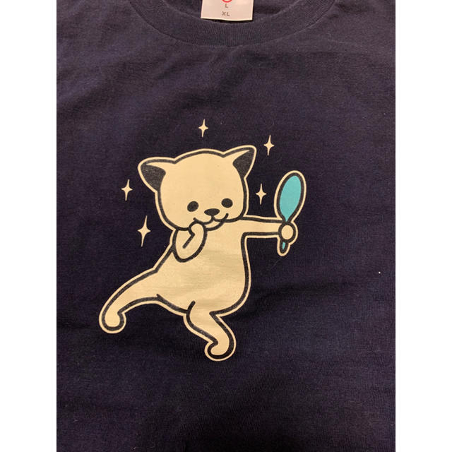 CUNE(キューン)のCUNE Tシャツ［ナルシスト］Mサイズ/紺色 メンズのトップス(Tシャツ/カットソー(半袖/袖なし))の商品写真