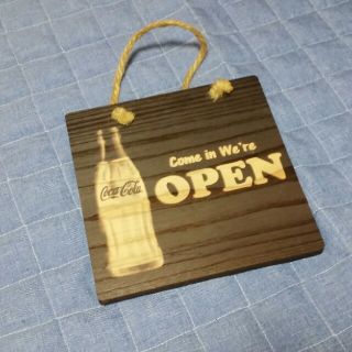 コカコーラ(コカ・コーラ)の美品 OPEN CLOSE看板(その他)