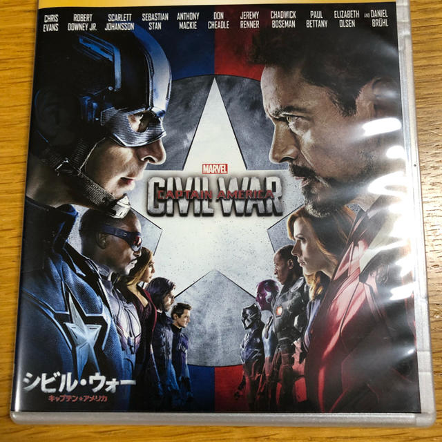 MARVEL(マーベル)のマーベル  BD キャプテンアメリカ シビルウォー エンタメ/ホビーのDVD/ブルーレイ(外国映画)の商品写真