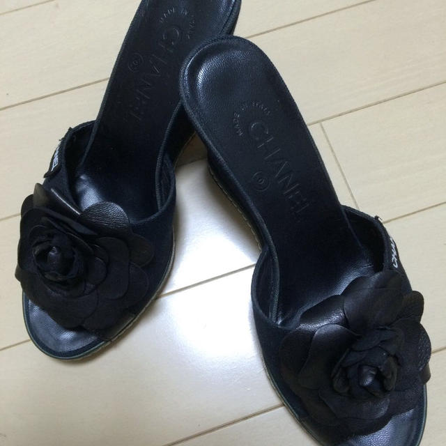 国内代理店版 CHANEL サンダル ウェッジソール - www