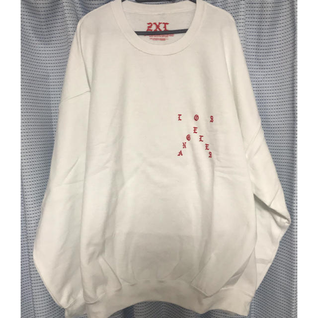 OFF-WHITE(オフホワイト)のPablo LA Crew Sweat Kanye West 2XL メンズのトップス(スウェット)の商品写真