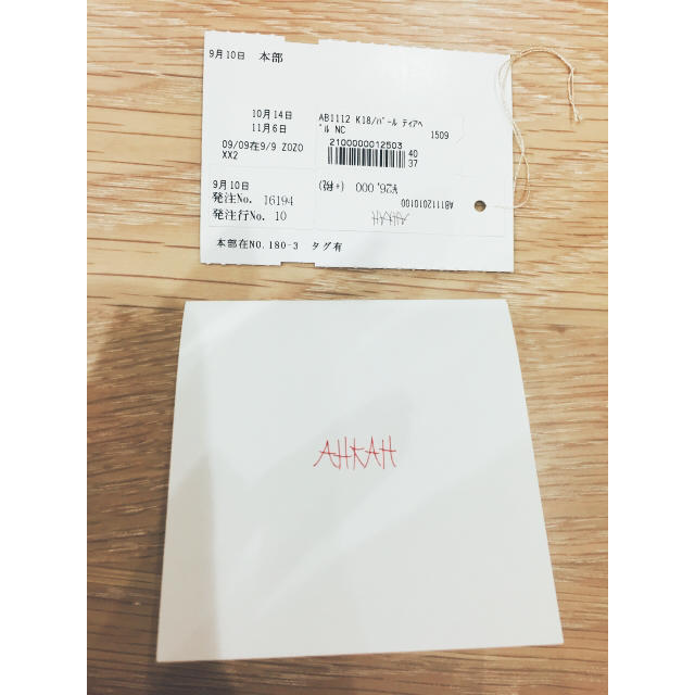 AHKAH ティアペルネックレス 1