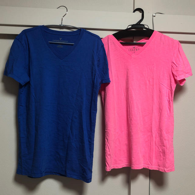 American Eagle(アメリカンイーグル)のAMERICAN EAGLE Tシャツセット 美品 メンズのトップス(Tシャツ/カットソー(半袖/袖なし))の商品写真