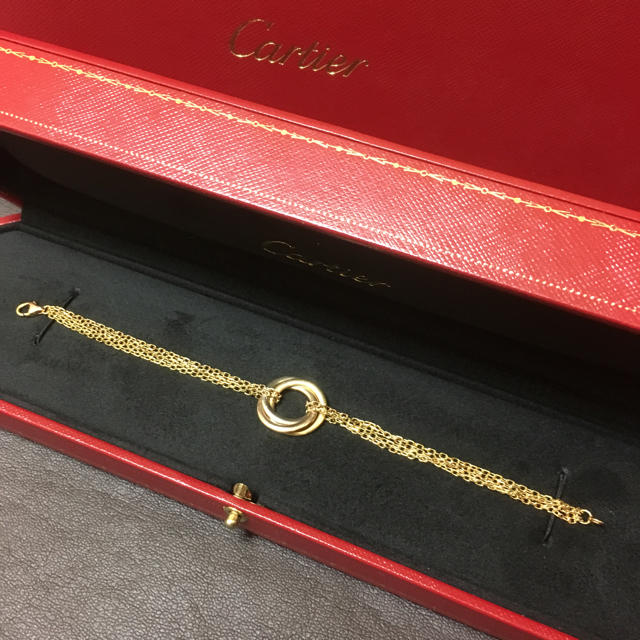 Cartier(カルティエ)のLily様　専用　カルティエ トリニティ ブレスレット 4連 レディースのアクセサリー(ブレスレット/バングル)の商品写真