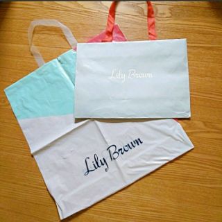 リリーブラウン(Lily Brown)のLilyBrown 袋セット(ショップ袋)