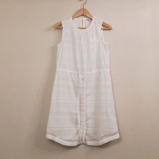 ギャップ(GAP)のGap白ワンピース used(ひざ丈ワンピース)