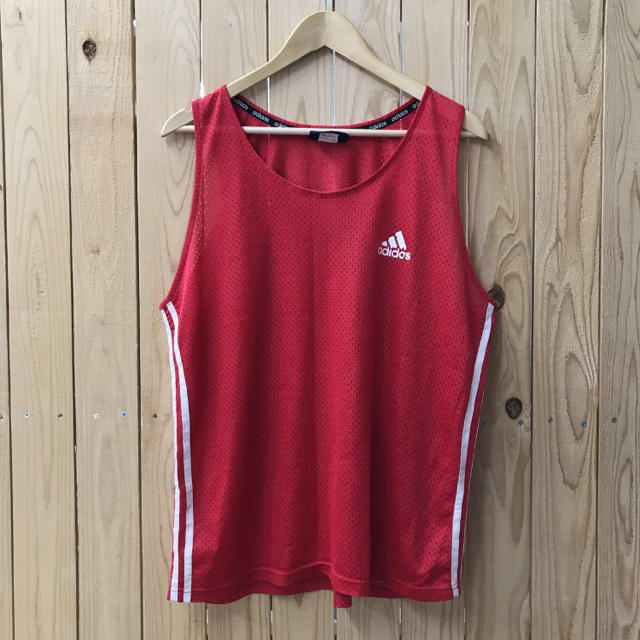 adidas(アディダス)のadidasアディダス★タンクトップ ノースリーブ オールド80's 90's メンズのトップス(タンクトップ)の商品写真