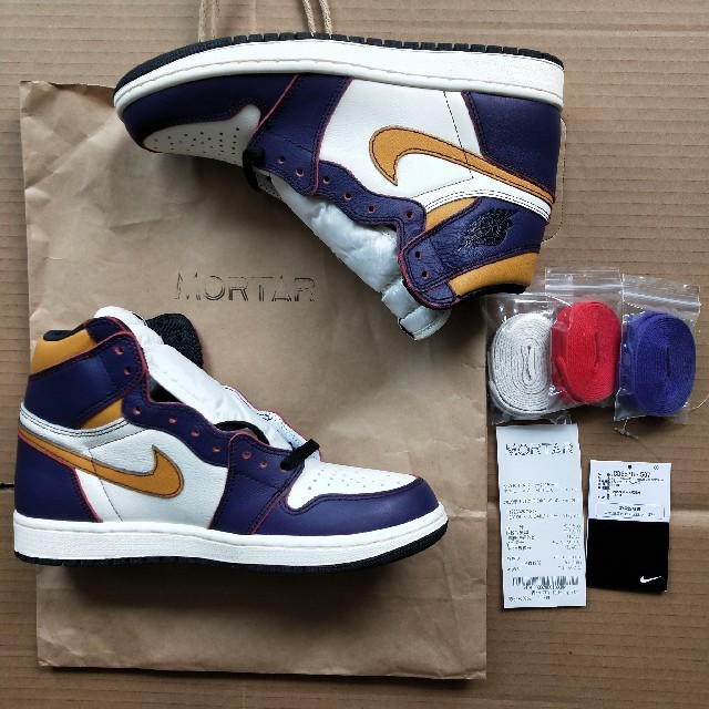 26cmUS8NIKE SB AIR JORDAN 1 HIGH LA to Chicago