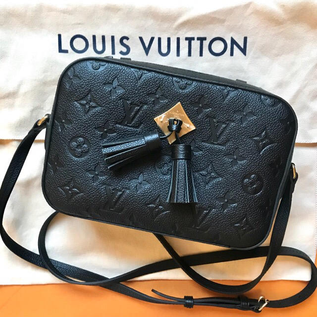 LOUIS VUITTON(ルイヴィトン)の【めんこちゃん様専用】ルイヴィトン サントンジュ 黒 レディースのバッグ(ショルダーバッグ)の商品写真