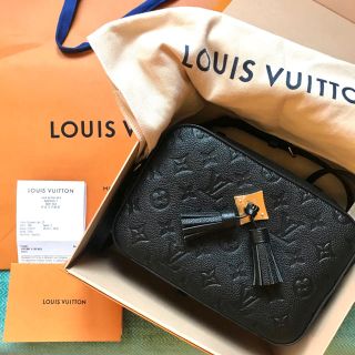 ルイヴィトン(LOUIS VUITTON)の【めんこちゃん様専用】ルイヴィトン サントンジュ 黒(ショルダーバッグ)