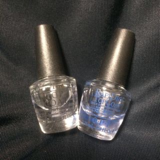 オーピーアイ(OPI)のOPI❤︎トップコート❤︎2本セット(ネイルトップコート/ベースコート)