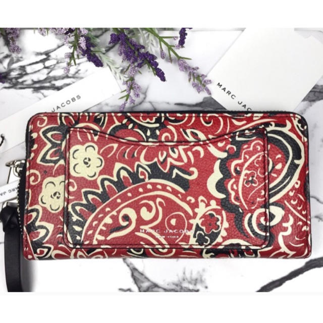 Marc Jacobs Paisley Continental Wallet