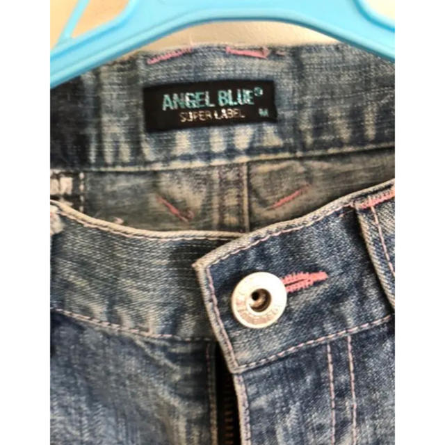 angelblue(エンジェルブルー)のエンジェルブルー デニムショートパンツ キッズ/ベビー/マタニティのキッズ服女の子用(90cm~)(パンツ/スパッツ)の商品写真