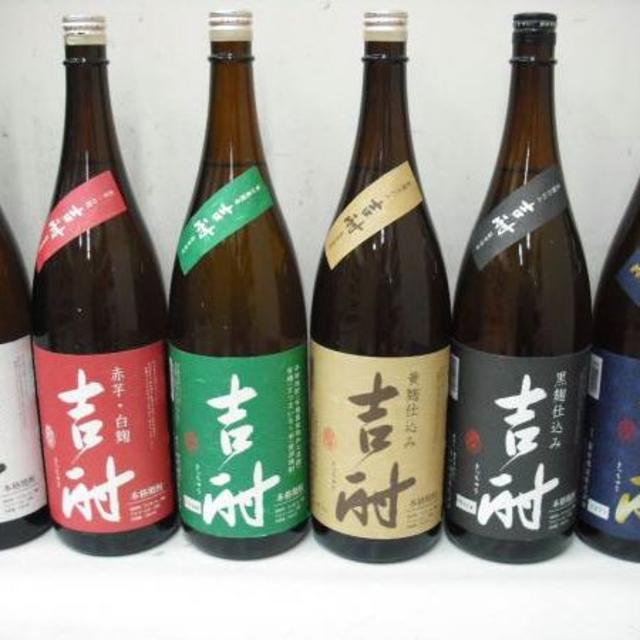 【限定焼酎】 吉酎（きっちゅう）１．８Ｌ　２５度　６種６本セット