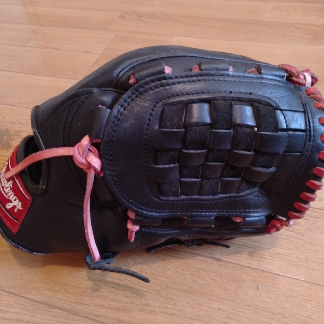 Rawlings(ローリングス)の【美品】ローリングス　軟式グラブ　大人用、内野・オールラウンド用　右投用 スポーツ/アウトドアの野球(グローブ)の商品写真