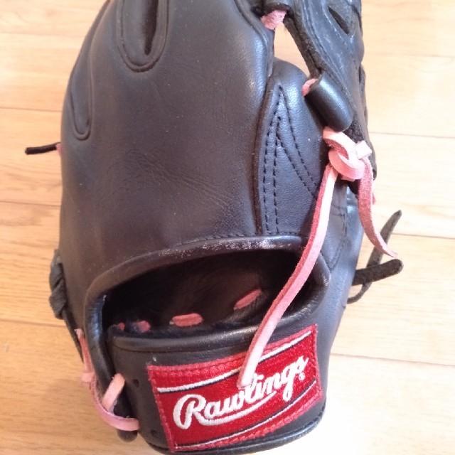 Rawlings(ローリングス)の【美品】ローリングス　軟式グラブ　大人用、内野・オールラウンド用　右投用 スポーツ/アウトドアの野球(グローブ)の商品写真