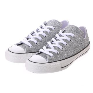 コンバース(CONVERSE)の【新品】グリッター コンバース シルバー(スニーカー)