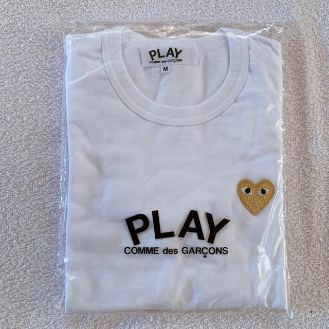 PLAY COMME des GARÇONS ワンポイント ハートロゴ Tシャツ