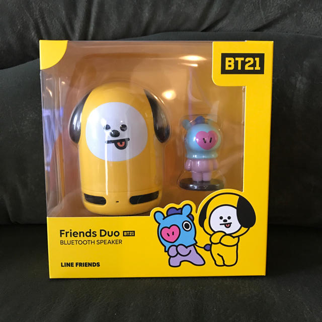 防弾少年団(BTS)(ボウダンショウネンダン)の公式BT21 Bluetooth speaker スマホ/家電/カメラのオーディオ機器(スピーカー)の商品写真