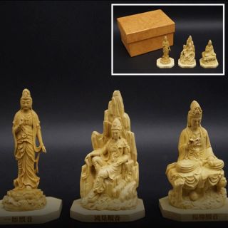 代引可】 仏像 谷口堅助作 飛騨一位一刀彫 谷口堅助作 合掌観音像 仏像