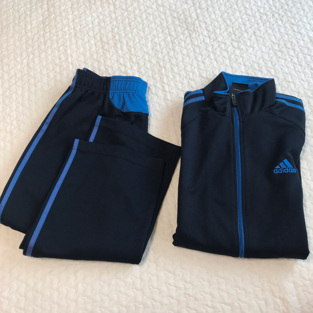 adidas(アディダス)の【せんかん様専用】アディダス ジャージ 上下セット二着(黄色・青) メンズのトップス(ジャージ)の商品写真