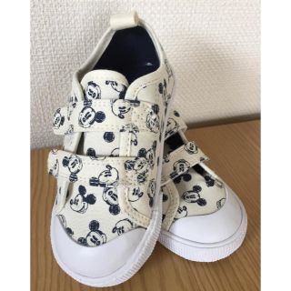 エイチアンドエム(H&M)の【H&M】新品 16.0cm ミッキー スニーカー (男女兼用)(スニーカー)