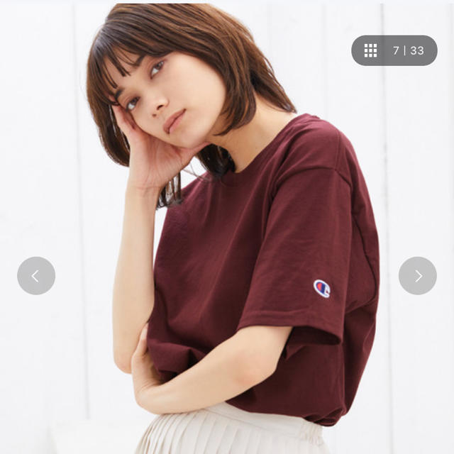 Champion(チャンピオン)のChampion Tシャツ レディースのトップス(Tシャツ(半袖/袖なし))の商品写真