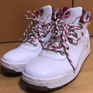 ティンバーランド(Timberland)のTimberland ハイカットスニーカー 訳あり 24.5㎝ 6.5w(スニーカー)