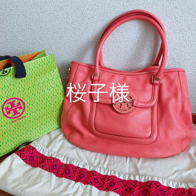 Tory Burch(トリーバーチ)の【桜子様】トリーバーチ 本革 トートバッグ レディースのバッグ(トートバッグ)の商品写真