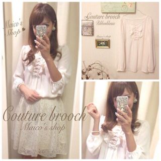 アナトリエ(anatelier)のCouturebrooch♡ブラウス(シャツ/ブラウス(長袖/七分))