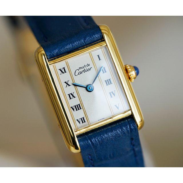 Cartier(カルティエ)の美品 カルティエ マスト タンク ゴールドライン SM Cartier レディースのファッション小物(腕時計)の商品写真