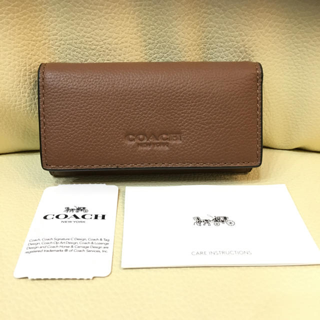 COACH F63645 未使用 メンズ  キーケースファッション小物