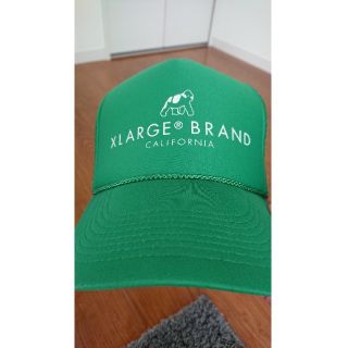 エクストララージ(XLARGE)の美しいグリーン色★キャップ★cap★ジャスティン・ビーバー(キャップ)